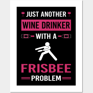 Wine Drinker Frisbee Posters and Art